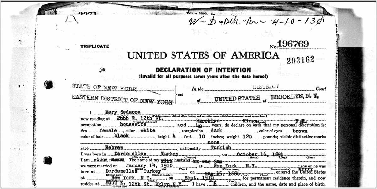 Source: New York, U.S., State and Federal Naturalization Records, 1794-1943, Ancestry.
