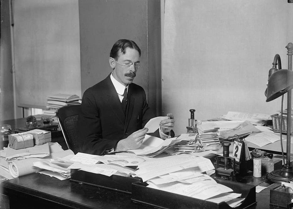Maurice Latta, Executive Clerk, 1917
