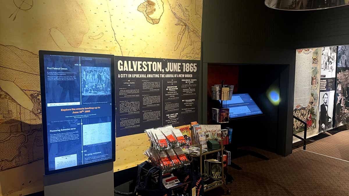 Galveston Juneteenth Exhibit, Carriage House of the Ashton Villa