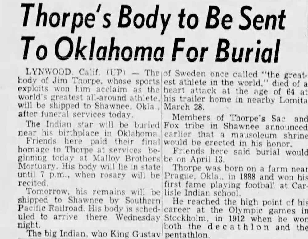 The Columbus Ledger, April 6, 1953