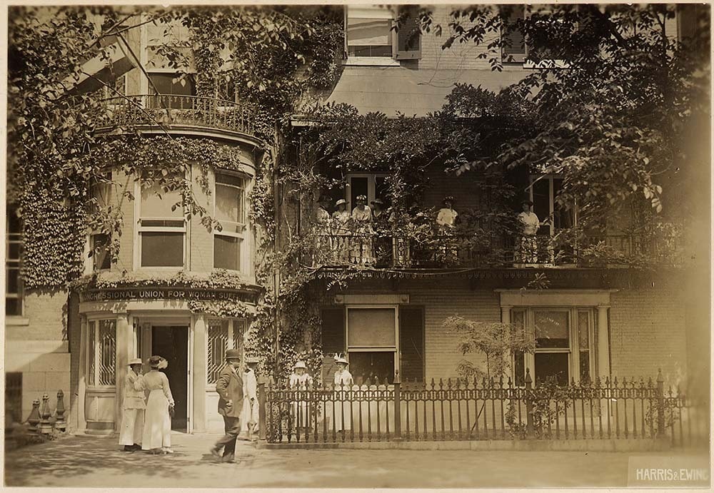 Woman Suffrage Headquarters, 1917, Wikimedia Commons