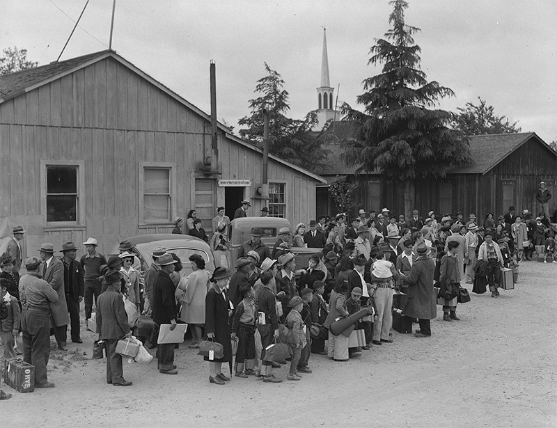Image courtesy of U.S. National Archives and Records Administration:  Records of the War Relocation Authority, 1941 – 1989