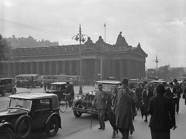 Royal Scottish Academy aan The Mound, Edinburgh, 1934, Wikimedia Commons