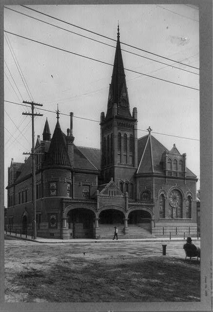 First Presbyterian Church, Dallas, Texas, 1890, Library of Congress