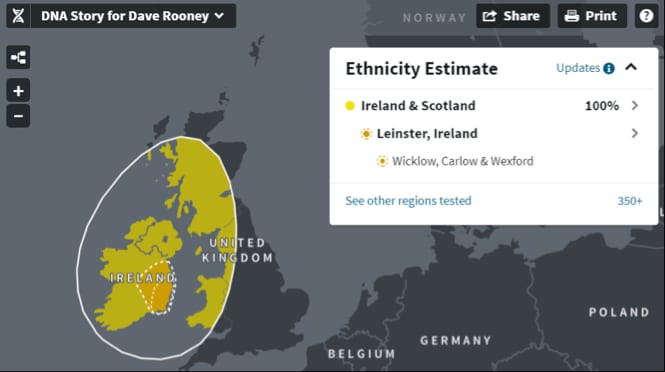 Launch of new DNA regions in Ireland