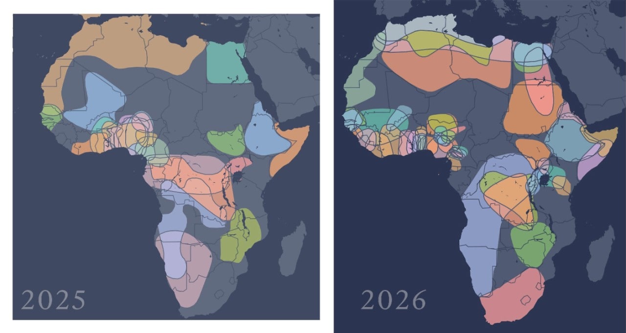 AncestryDNA comparison showing greater detail across African regions
