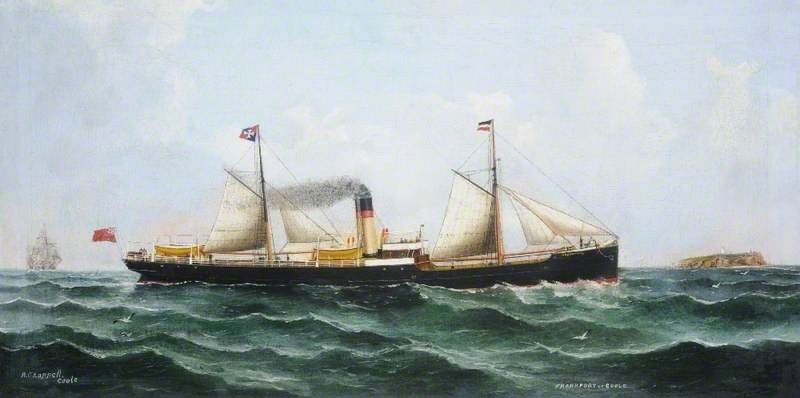  SS Frankfurt by Reuben Chappell [undated], Goole Museum