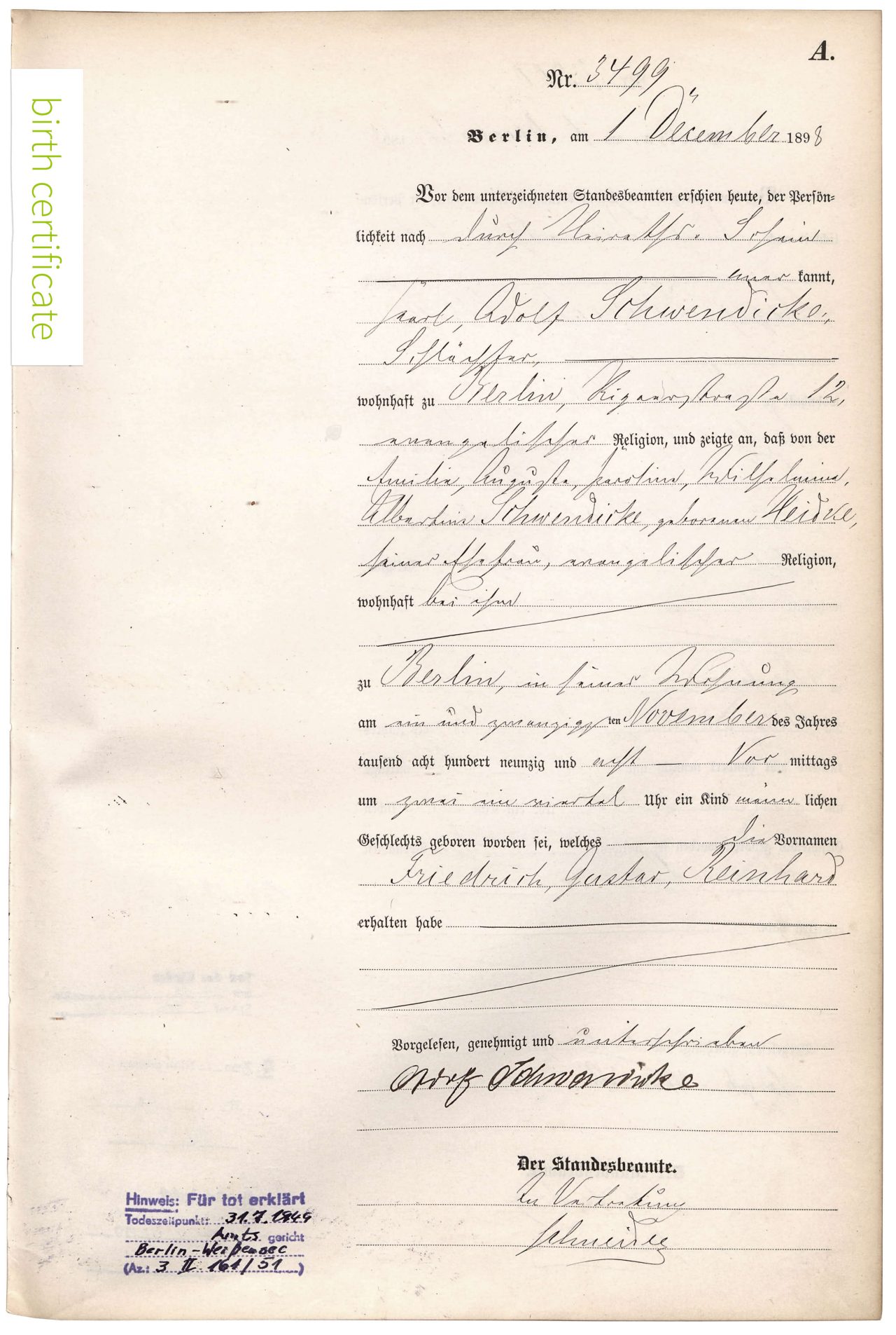 German Records Understanding Civil Records in Germany