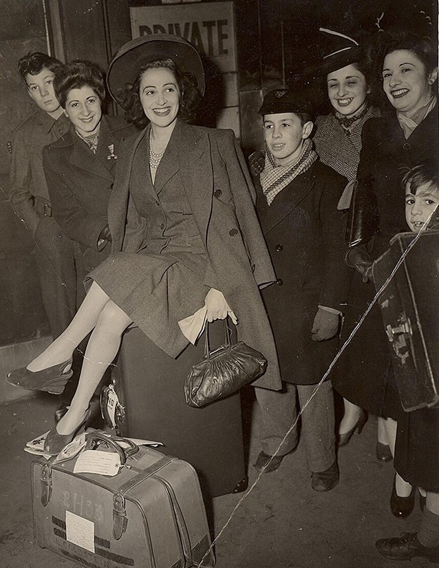 Jean Weil on the S.S. Argentina, the first "GI Brides" ship, Jewish Women's Archive via Flickr Commons