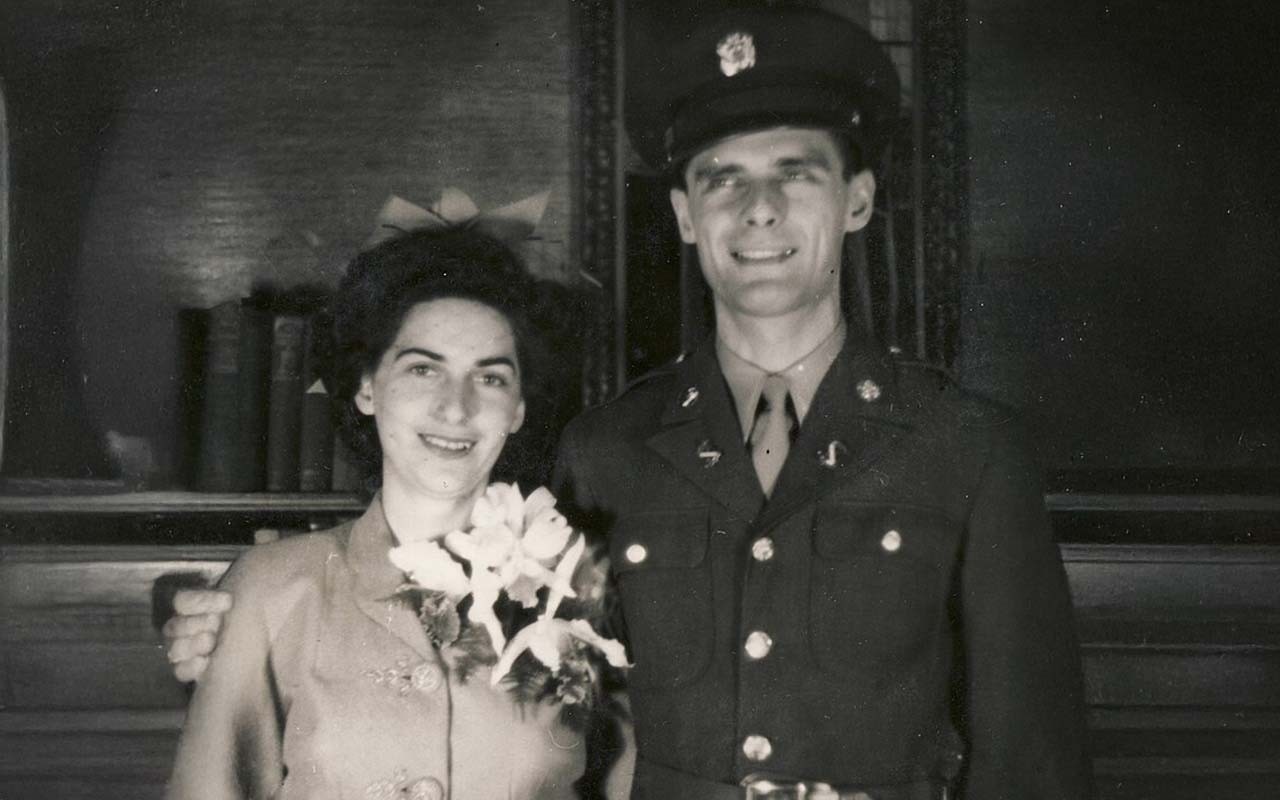 Ruth Kaufman’s Wedding, WWII era