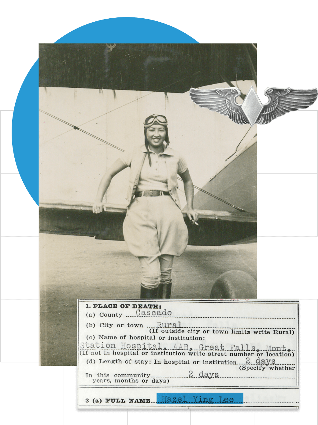 Meet Pioneer Pilot Hazel Ying Lee - Ancestry