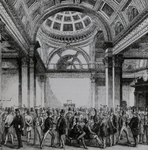 The Stock Exchange, 1859s Image Copyright Hulton Getty