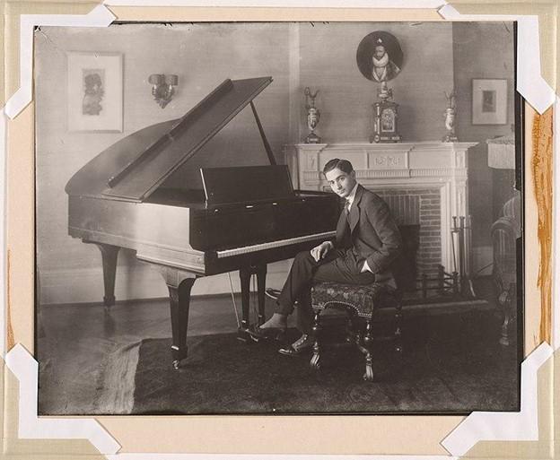 Irving Berlin Portrait, 1911, Wikimedia Commons. 