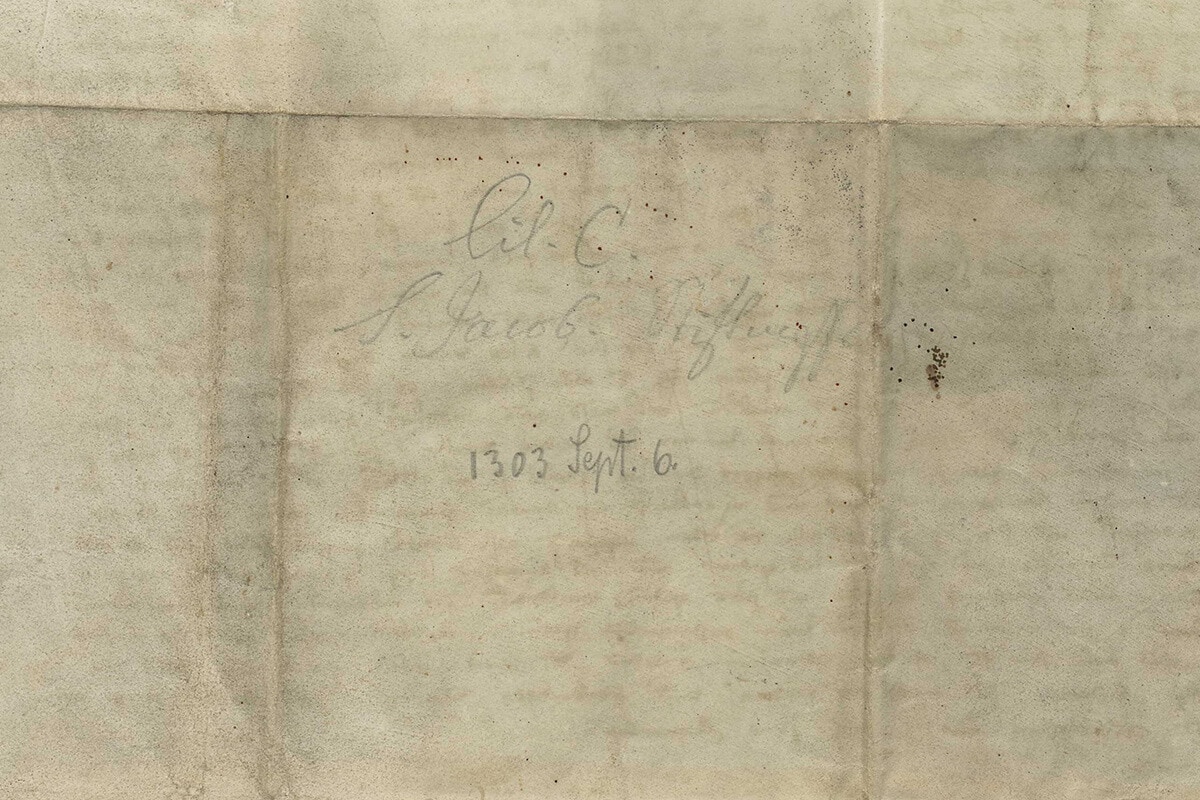 Mühldorf Deed dated back to the 1300s.
