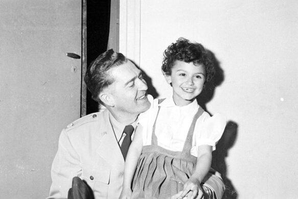 French Girl Adopted by US Family, 1948, Wikimedia Commons