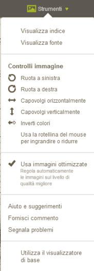 Strumenti delle immagini